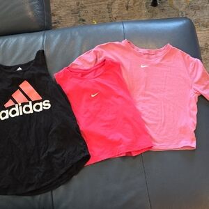 Girls Size Large Athletic Top Bundle